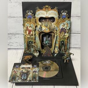Michael Jackson Dangerous Collector’s Edition Pop-Up Book CD EK48900 1991 US